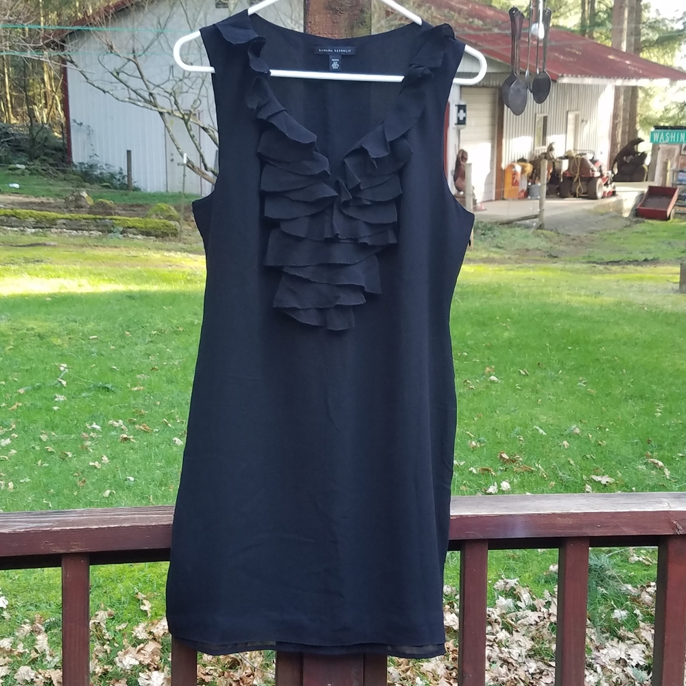 Banana Republic Black Dress - Petite 12P